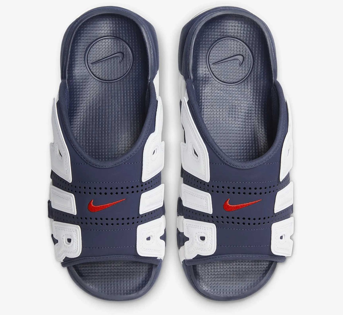 FQ8700-400 Nike Air More Uptempo Slide Olympic (FQ8699-400 FQ8700-400 Nike Air More Uptempo Slide Olympic (FQ8699-400