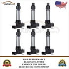 6 Ignition Coils Pack for GMC Acadia Cadillac STS Saturn Vue Chevy Buick 3.6L