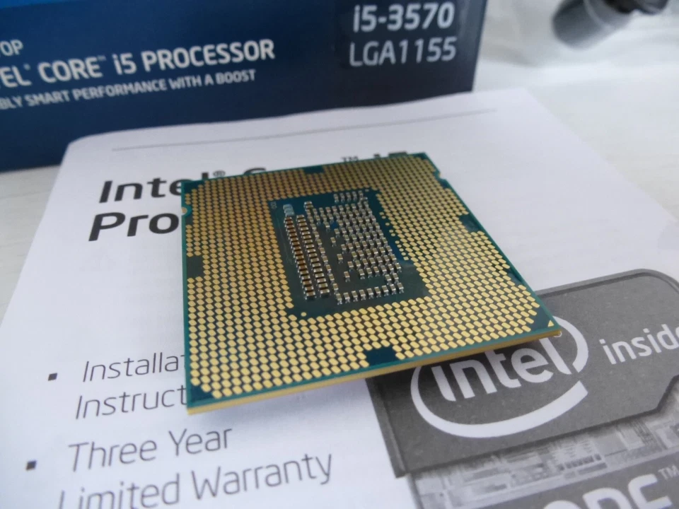 INTEL CORE i5-3570 LGA1155 3.4GHZ 6MB SR0T7 + Kühlkörper + Lüfter - Bild 3 von 3