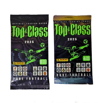 Panini Top Class 2025 Booster Pack (8 Cards) +Promo Pack (4 Cards)| Sealed
