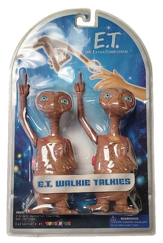 E.T. The Extra Terrestrial Walkie Talkie Toys R Us Exclusive NEW
