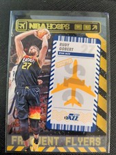 RUDY GOBERT #3 Jazz WINTER GOLD FOIL FREQUENT FLYERS 2021-22 Panini NBA Hoops