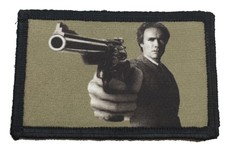 Parche Morale Magnum Sucio Harry .44 Táctico Ejército Gancho Militar EE. UU. Eastwood
