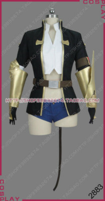 BlazBlue: Chronophantasma Centralfiction Mercenary Bullet Outfit Cosplay Costume