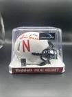 AHMAN GREEN signed auto NEBRASKA Speed Mini Football Helmet w/ Beckett COA