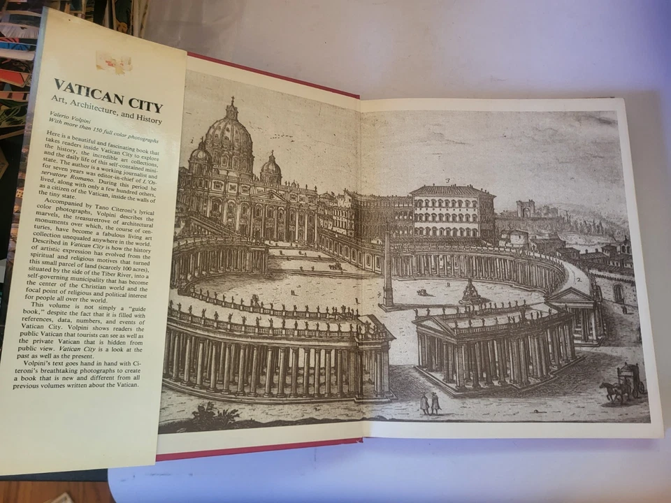 VATICAN CITY: ART, ARCHITECTURE, AND HISTORY By Volpini & Citeroni HC/1986 - Image 3 of 4