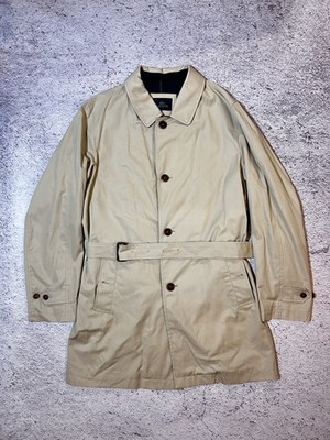 Lacoste Vintage Beige Trenchcoat Classic Mac Coat Gr. 60 Zeitloser Stil