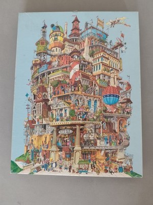 Springbock Verticalville über 500 Stück Puzzle 1977. Punze PZL4085