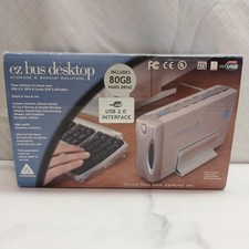 EZ Bus Desktop W/ 80 GB Hard Drive Backup USB 2.0 Interface Apricorn