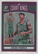 2016-17 Panini Donruss Optic Court Kings Purple Prizm Isaiah Thomas #26 j1r