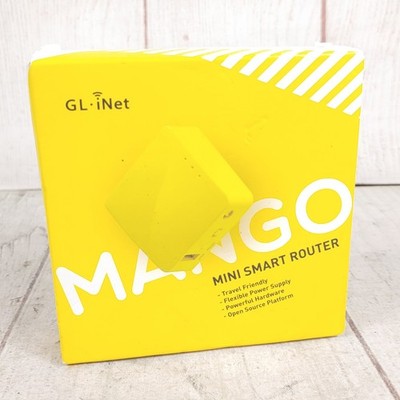 GL.iNet GL-MT300N-V2 Mini Smart Router 300Mbps Travel VPN Open Source OPEN BOX
