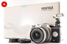  N Mint SC:150 PENTAX Q10 Silver Digital Camera 5-15mm Lens From Japan 3245