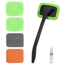 Car Cleaning Window Tool,Car Exterior&Inside Windshield Cleaning Tool Auto Wi...