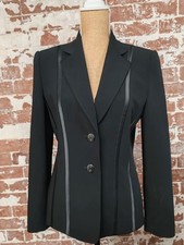 Gerry Weber  10  Black Ladies Blazer  Polyester / Elastane