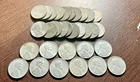 1943 WWII steel Lincoln Wheat pennies - lot of 31
