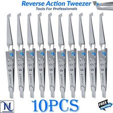 New Ortho Bracket Tweezers Hole Grip Reverse Action Bonding Holding Placer