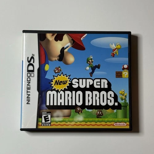 New Super Mario Bros. Nintendo DS Authentic Complete CIB - Tested
