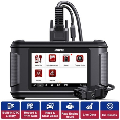 ANCEL MR500 For Suzuki Marine Diagnostic Tool Code Reader Service Active Test