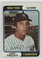 1974 Topps Mike Hegan #517 0z0n