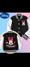 Disney Minnie Jacket For 5-6 Yrs Old Casual Sport Wear Black N White. New 0004