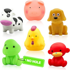 Bath Toys for Kids 1-3 2-4 - No Hole Infant Baby Bath Toys for 6-12-18-24 Months
