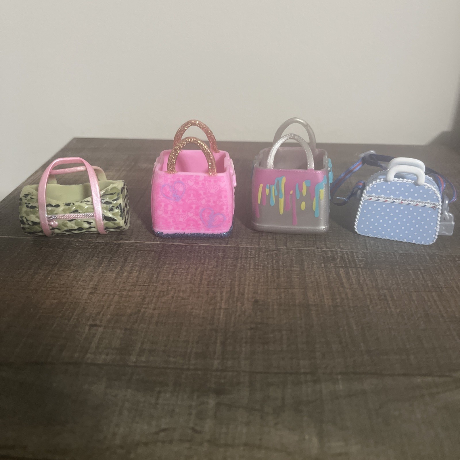 LOL Surprise Dolls OMG DOLL Lot of Four Purses/Bags Accessories