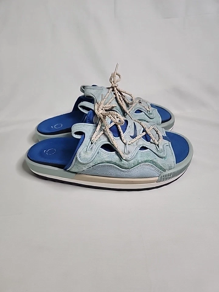 Sandali da uomo Nike Offline 2.0 Ocean Cube blu taglia 11 slide DJ6229 300