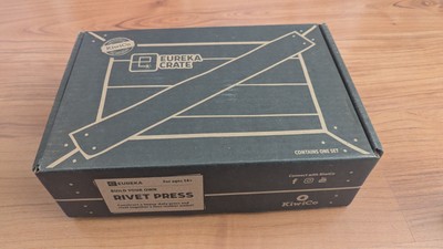 Kiwi Co Eureka Crate *NEW* Build Your Own RIVET PRESS - STEAM Age 12+