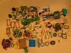 Playmates TMNT Lot figures VEHICLES accessories PARTS vtg