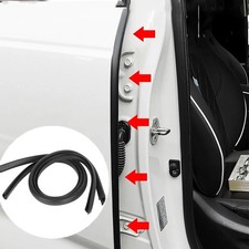 2x B Pillar Car Door Edge Weatherstrip Soundproof Rubber Seal Strip For Toyota