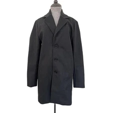 G by Guess Black Winter Peacoat Coat Size XS
