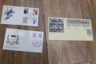 1977 AUSTRALIAN FDC COVERS X3 CENTENARY TEST CRICKET, WCS SILVER JUBILEE,ARTS