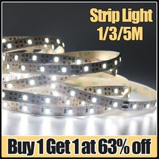 USB Powered Bright White/Warm 5V LED Strip Light TV PC Back Mood Lighting Lights