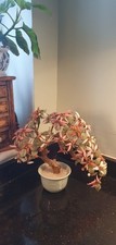 Vintage Bonsai Glasblüte Baumschmuck