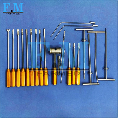 Mueller-Type Cement Removal Instruments Set of 22 Pcs Orthopedic Knee Surgery