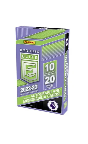 Box Panini Donruss Elite EPL Premier League 2022-23 Retail Soccer SEALED ENGLISH