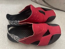 Nike Air Jordan Flare Sandals Girls Boys Size 12.5 Worn Once Excellent Condition