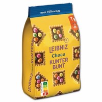 (18,80€/1Kg) Bahlsen Leibniz Kunter Bunt Choco, Kekse, 125G Beutel