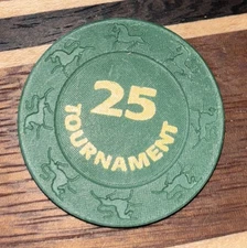 Casino Poker Chip Sample $25 Tournament Casino Poker Chip
