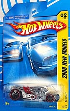 Hot Wheels 2008 New Models Series #2 Spector Silver w/ OH5SPs Red Accents
