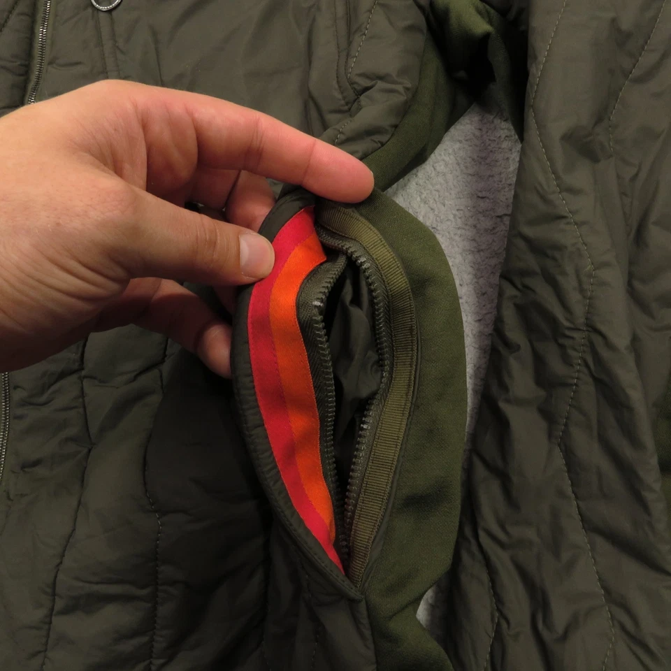 Rapha Jacket Mens Large Raeburn Primaloft Insulated Olive Three Season Transfer - Image 4 of 4