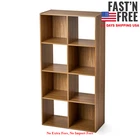 [HOT SALE] Mainstays 8 Cube Storage Organizer, Warm Walnut, NEW USA FREESHIPING