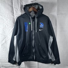 Nike Therma-FIT University of Dubuque Spartans Hoodie Mens XL Black Full Zip