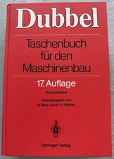 Dubbel - Taschenbuch für den Maschinenbau 17...