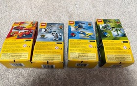 LEGO X-Pod Creator Collection 4415 4416 4417 4418 Auto Robo Aero Dino Pods - NEW