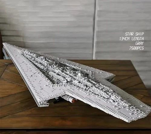 MOC Super Star Destroyer Lego, HUGE set, 7588 Pieces NEW