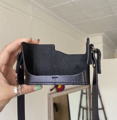 Funper Quality Leather Half Case For Rollei 35 35S 35T Black