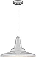 Park Harbor PHPL3261GLBN 18" Wide Pendant - Brushed Nickel