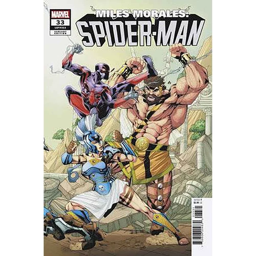 Miles Morales Spider-Man #33 Logan Lubera Connect Variant Marvel Comics