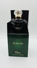 Christian Dior Paris Poison Perfume Full Glass Bottle 1.7 Oz 50 ml